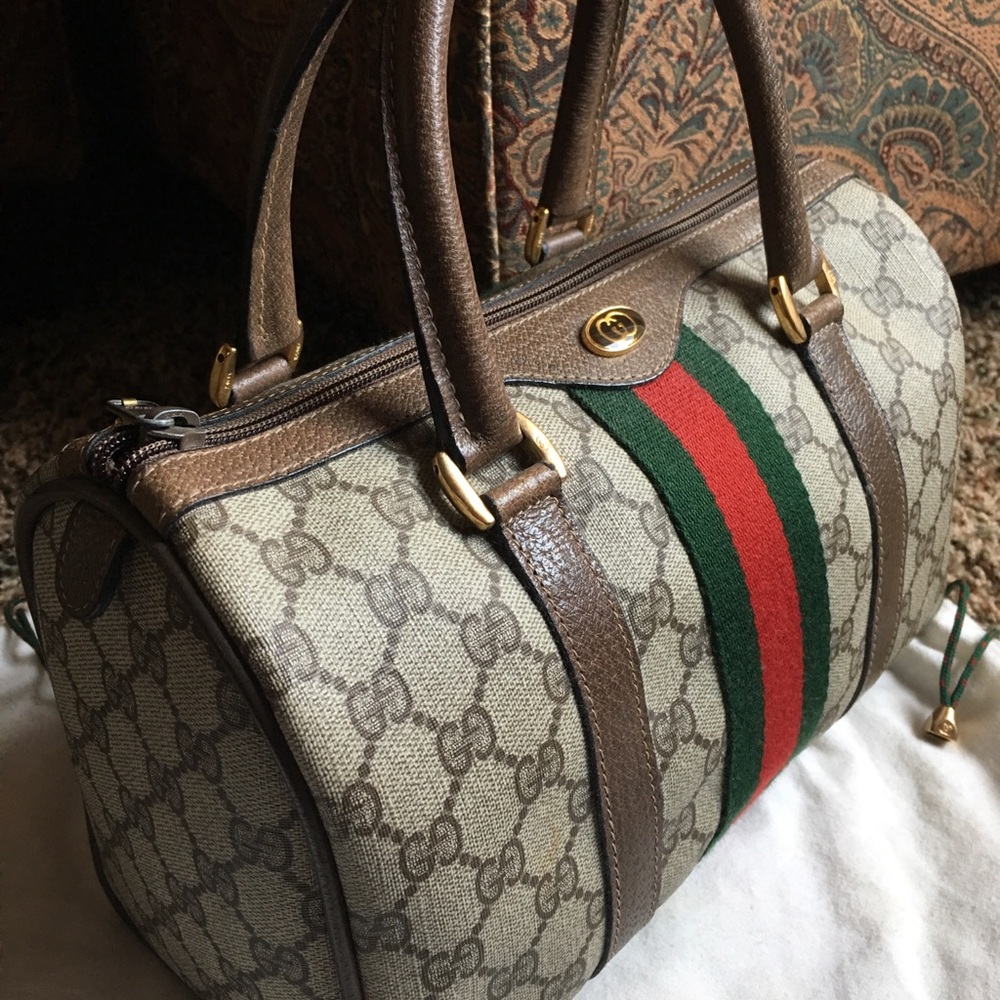 Vintage Gucci Speedy Duffle + Original Dust bag